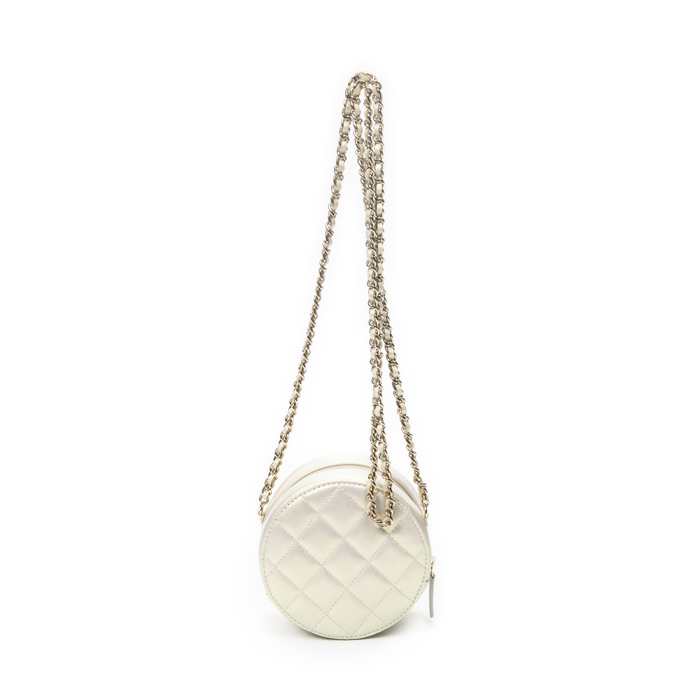 Chanel Mini Round Chain Crossbody - Picture 5 of 11